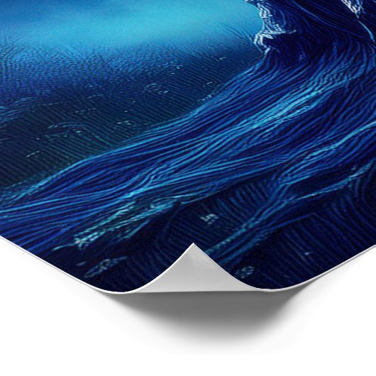 Frankenstein Mary Shelley Quote Poster (Ecke)