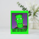 FRANKENSTEIN MIND-2 POSTKARTE (Stehend Vorderseite)
