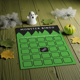 Frankenstein Monster Bingo Baby Showspiel