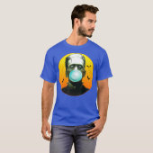 Frankenstein Monster Blasblasen Funny T-Shirt (Vorne ganz)