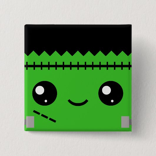 Frankenstein Monster Button (Vorderseite)