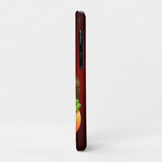 Frankenstein Monster Cartoon mit Pumpkin Case-Mate iPhone Hülle (Hinten/Links)