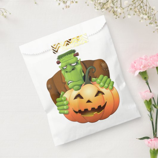Frankenstein Monster Cartoon mit Pumpkin Geschenktütchen (Versiegelt)