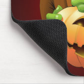 Frankenstein Monster Cartoon mit Pumpkin Mousepad (Ecke)
