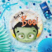 Frankenstein Monster Flüchtige Blick A Boo Birthda Pappteller (Party)