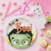 Frankenstein Monster Flüchtige Blick A Boo Birthda Pappteller (Party)