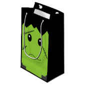 Frankenstein Monster-Geschenk-Tasche Kleine Geschenktüte (Vorderseite Schrägansicht)