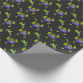 Frankenstein Monster Geschenkpapier (Ecke)