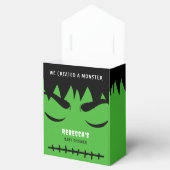 Frankenstein Monster Halloween Baby Dusche Geschenkschachtel (Geöffnet)