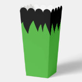 Frankenstein Monster Halloween Baby Shower Popcorn Geschenkschachtel (Rückseite)