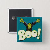 Frankenstein Monster Halloween BOO-Kostüm Button (Vorne & Hinten)