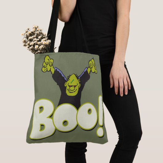 Frankenstein Monster Halloween Frankie Superhero Tasche (Von Nahem)