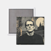 Frankenstein-Monster Halloween Magnet (Vorderseite/Rückseite)