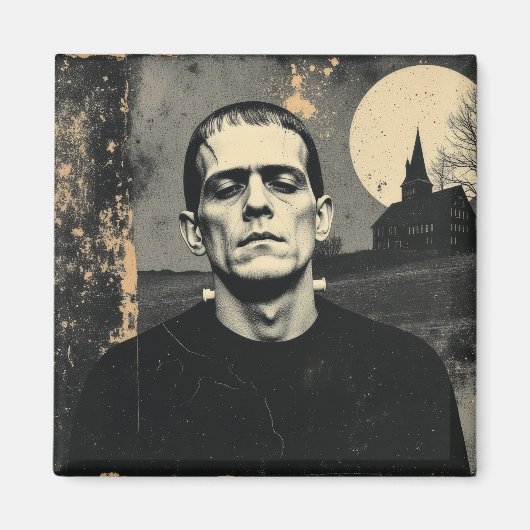 Frankenstein-Monster Halloween Magnet (Vorne)