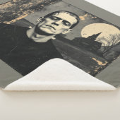 Frankenstein Monster Halloween Sherpadecke (3/4)