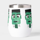 Frankenstein-Monster-Illustration (Rückseite)