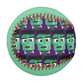 Frankenstein-Monster-Illustration Baseball (Vorderseite Links)