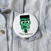 Frankenstein-Monster-Illustration Button (Beispiel)