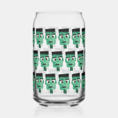 Frankenstein-Monster-Illustration Dosenglas (Rückseite)