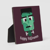 Frankenstein-Monster-Illustration Fotoplatte (Vorderseite)