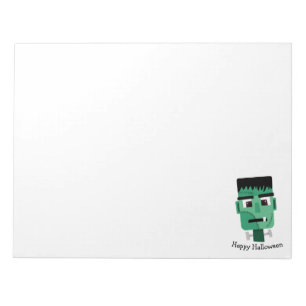 Frankenstein-Monster-Illustration Notizblock