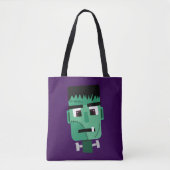 Frankenstein-Monster-Illustration Tasche (Vorderseite)