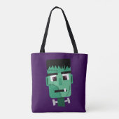Frankenstein-Monster-Illustration Tasche (Rückseite)