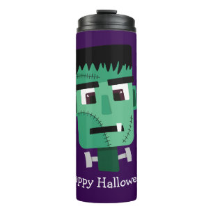 Frankenstein-Monster-Illustration Thermosbecher