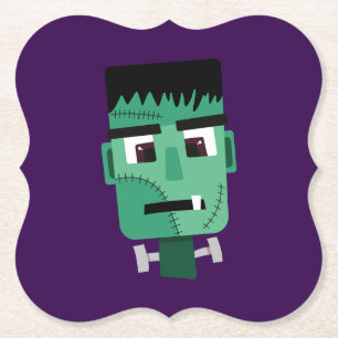 Frankenstein-Monster-Illustration Untersetzer
