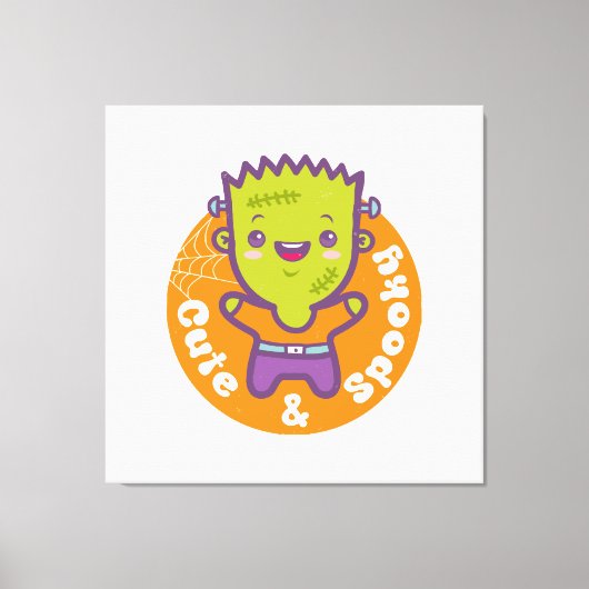 Frankenstein Monster Leinwanddruck (Vorderseite)