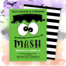 Frankenstein Monster Mash Halloween Geburtstagspar