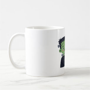 Frankenstein-Monster-Paar Halloween-Kunst Kaffeetasse