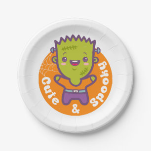 Frankenstein Monster Pappteller