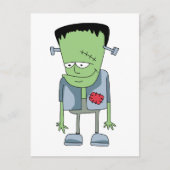 Frankenstein-Monster Postkarte (Vorderseite)
