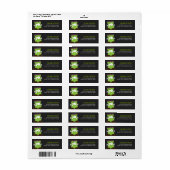 Frankenstein Monster Return Address Label (Vorne)