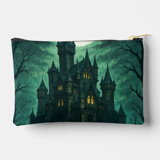 Frankenstein Monster Zippered Pouch Zubehörtasche (Rückseite)