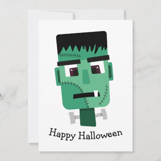 Frankenstein Monsters Kopf (Vorderseite)