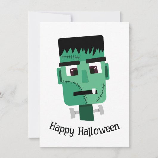 Frankenstein Monsters Kopf (Vorderseite)