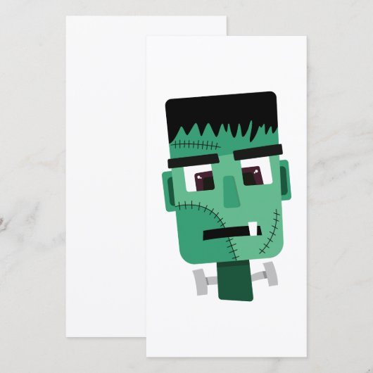 Frankenstein Monsters Kopf (Vorne/Hinten)