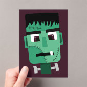 Frankenstein Monsters Kopf Acryleinladungen (Insitu (Handheld))