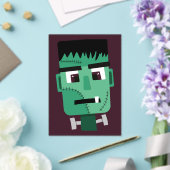 Frankenstein Monsters Kopf Acryleinladungen (In Situ (Hochzeit))