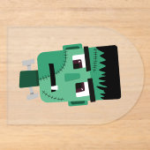 Frankenstein Monsters Kopf Acryleinladungen (Vorderseite)