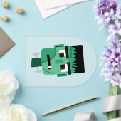Frankenstein Monsters Kopf Acryleinladungen (Insitu (Hochzeit))