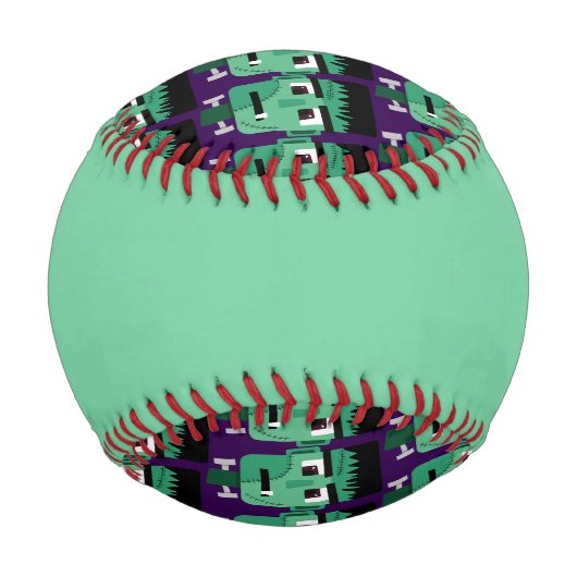 Frankenstein Monsters Kopf Baseball (Rückseite)