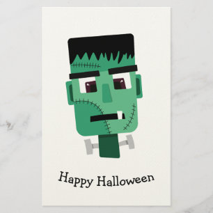 Frankenstein Monsters Kopf Briefpapier