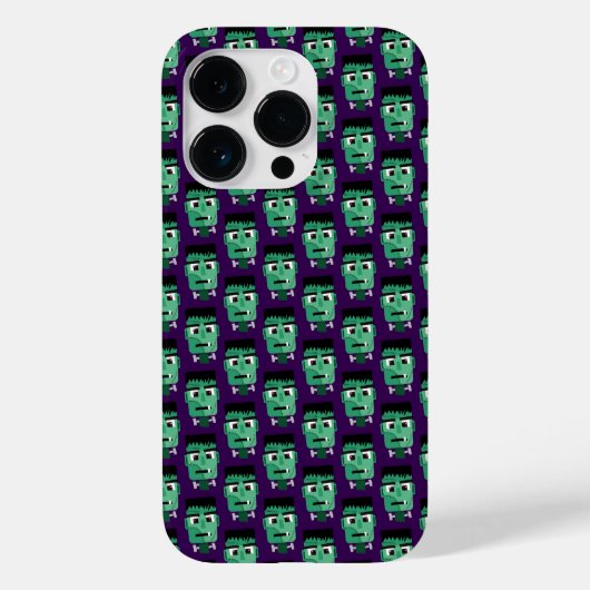 Frankenstein Monsters Kopf Case-Mate iPhone Hülle (Rückseite)