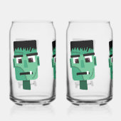 Frankenstein Monsters Kopf Dosenglas (Vorderseite)