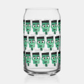 Frankenstein Monsters Kopf Dosenglas (Rückseite)