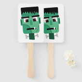 Frankenstein Monsters Kopf Fächer (Vorne und Hinten)