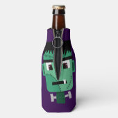 Frankenstein Monsters Kopf Flaschenkühler (Flasche Rückseite)